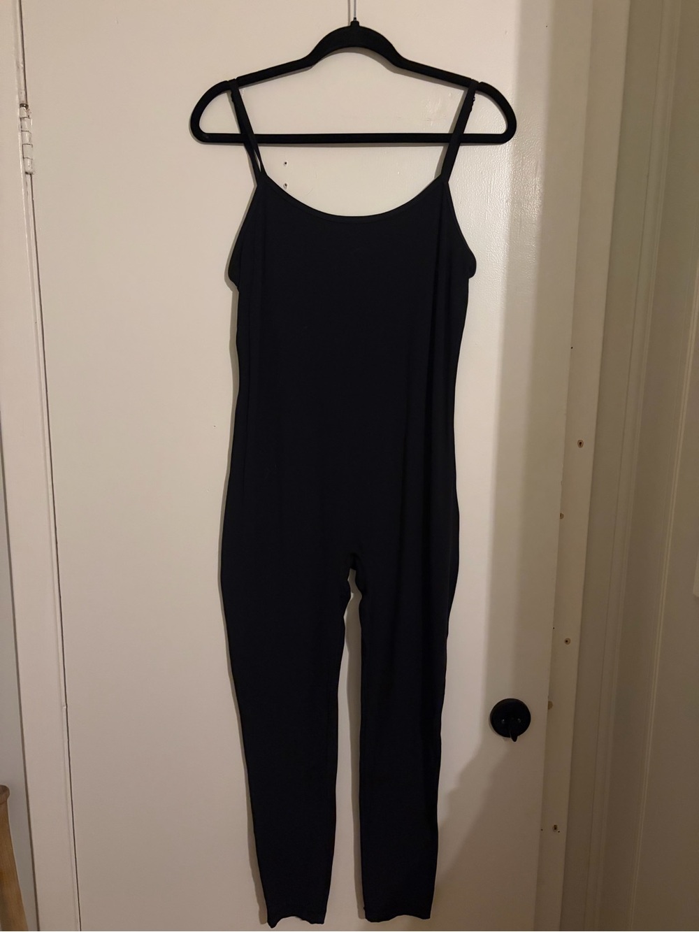 TNA action Black Spaghetti-Strap Jumpsuit